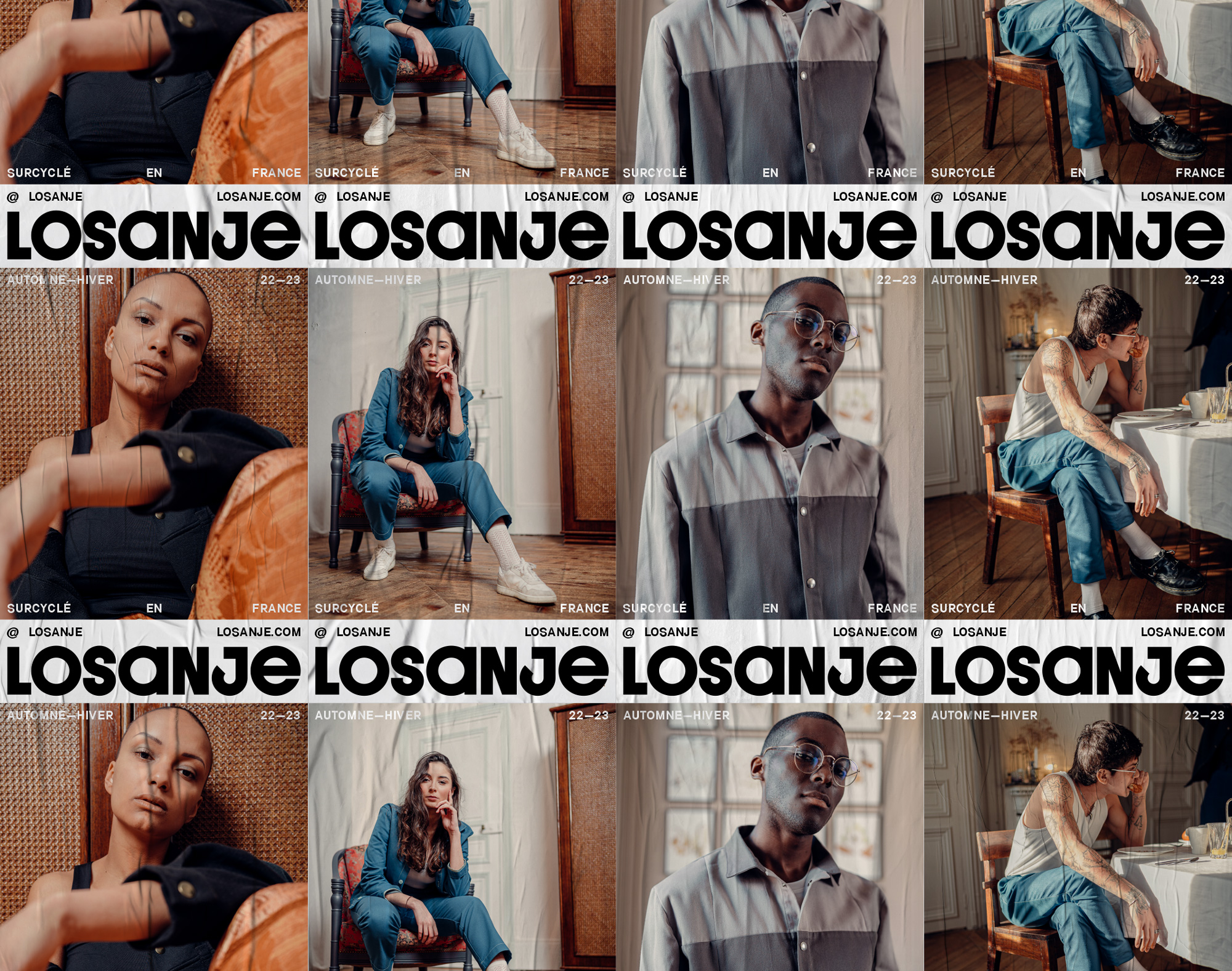 New Logo and Identity for Losanje by Brand Brothers