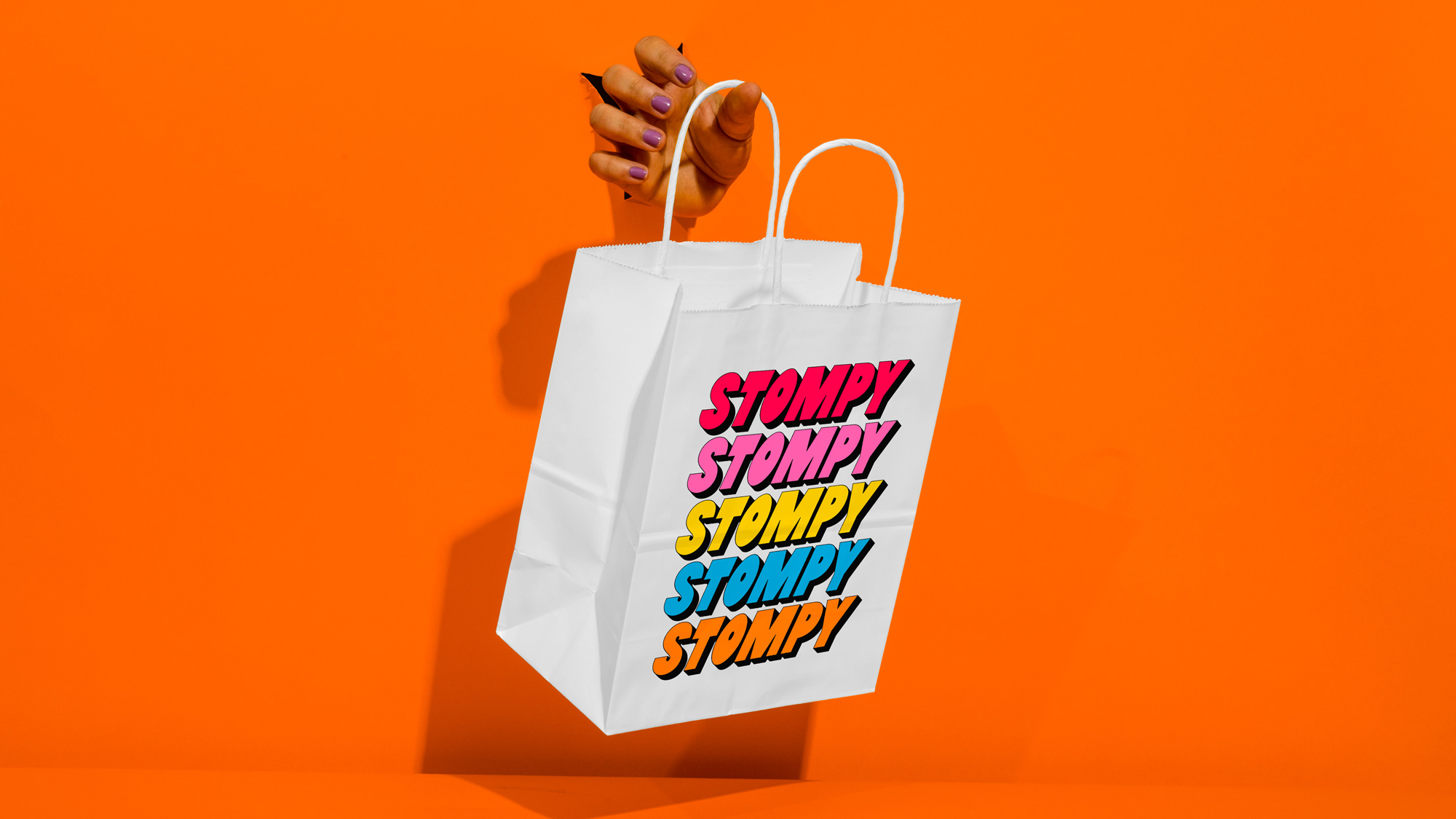 New Logo and Identity for Stompy by & Walsh