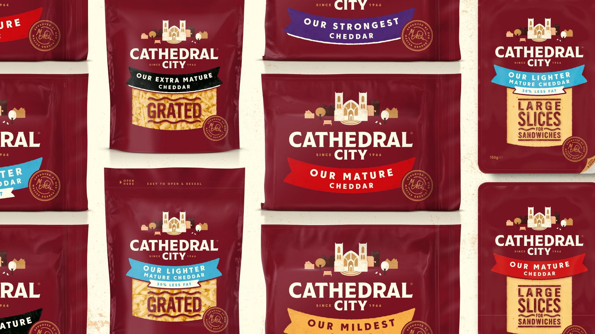 New Logo and Packaging for Cathedral City by BrandOpus