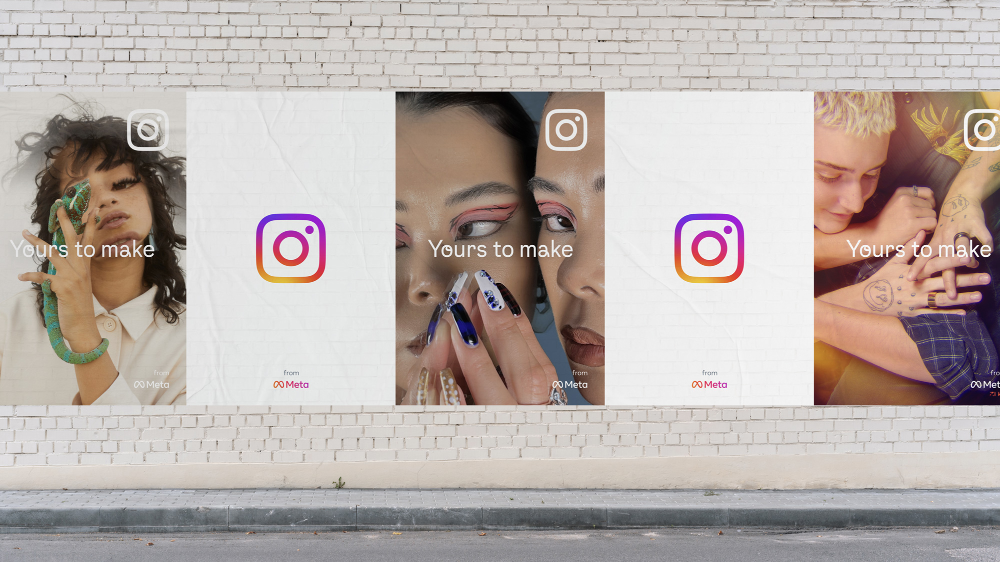 Updated Icon and New Identity for Instagram done In-house