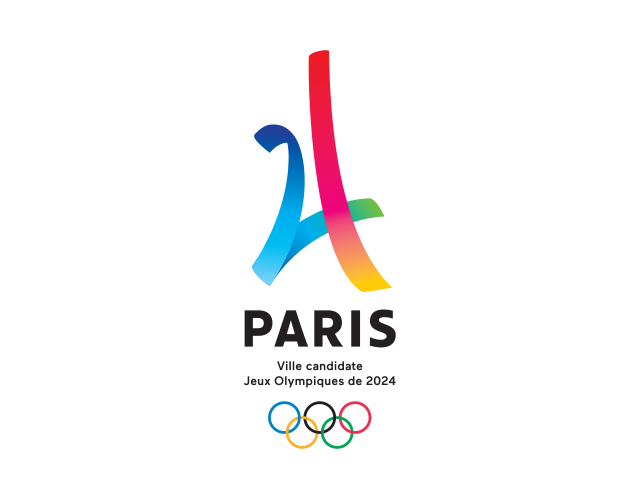 Paris 2024标志logo设计图片,巴黎2024商标设计高清大图