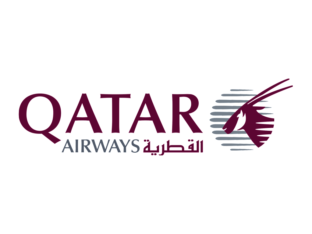 Qatar Airways标志logo设计图片,卡塔尔航空公司商标设计高清大图