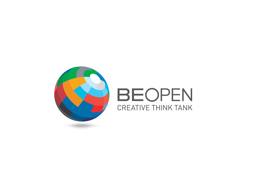 BE OPEN标志logo设计图片,开放商标设计高清大图