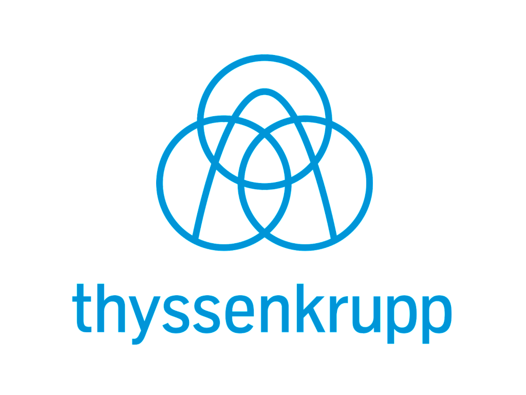 ThyssenKrupp标志logo设计图片,蒂森克虏伯商标设计高清大图