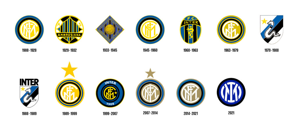 Inter Milan标志logo设计图片,国际米兰商标设计高清大图