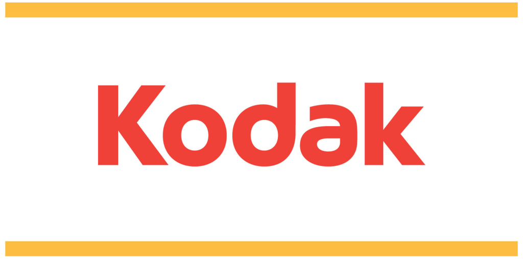 Kodak标志logo设计图片,柯达商标设计高清大图