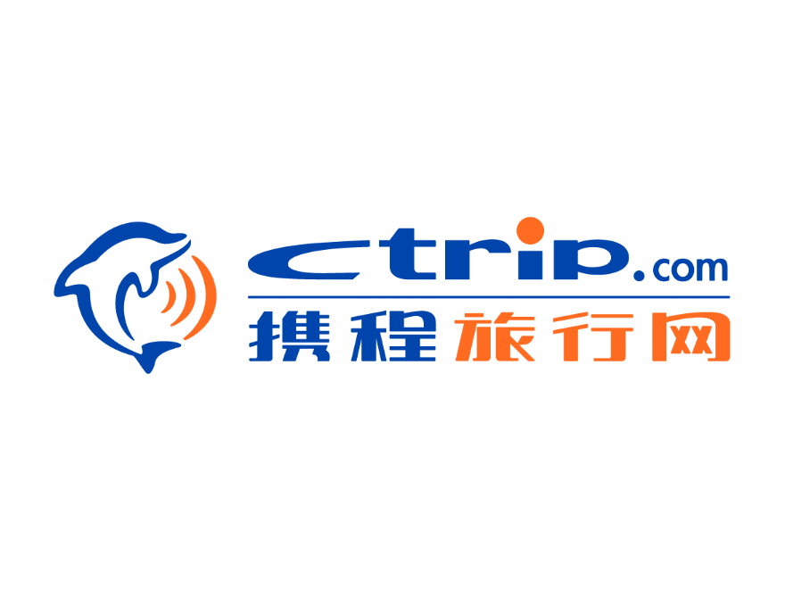 Ctrip标志logo设计图片,携程网商标设计高清大图