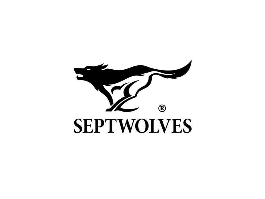 Septwolves标志logo设计图片,七匹狼商标设计高清大图