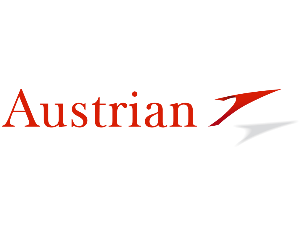 Austrian Airlines标志logo设计图片,奥地利航空公司商标设计高清大图