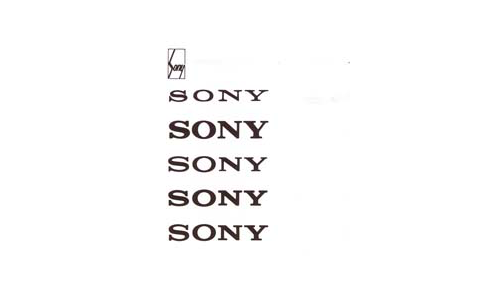 Sony标志logo设计图片,索尼公司商标设计高清大图