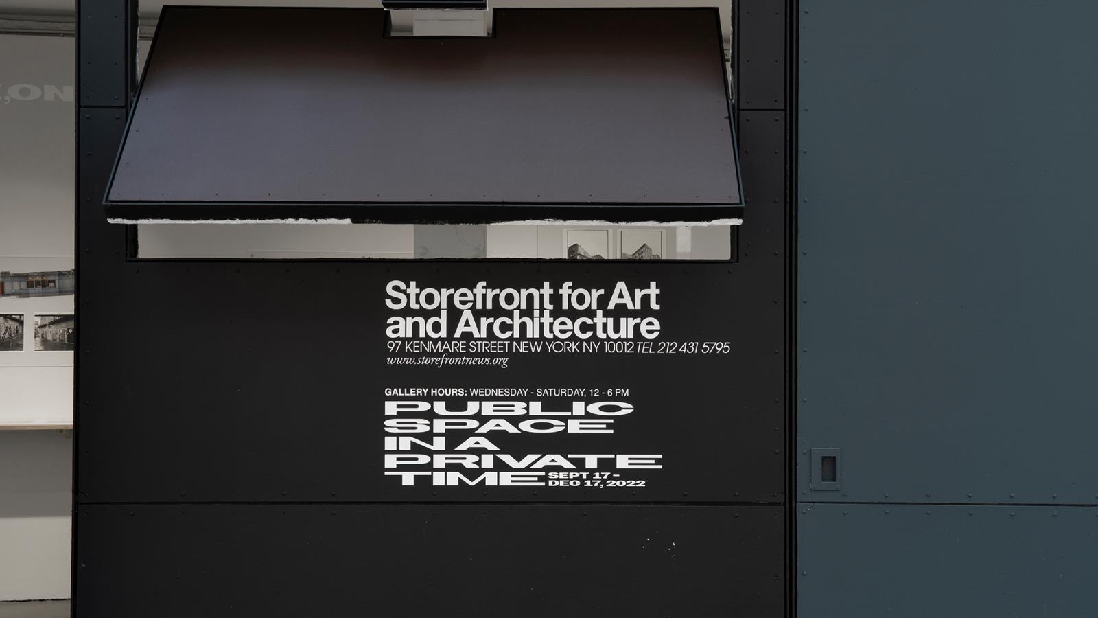 ‘40 Years of Storefront for Art and Architecture’