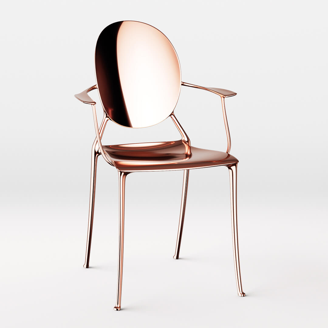 MISS DIOR, THE MEDALLION CHAIR IMAGINED BY PHILIPPE STARCK