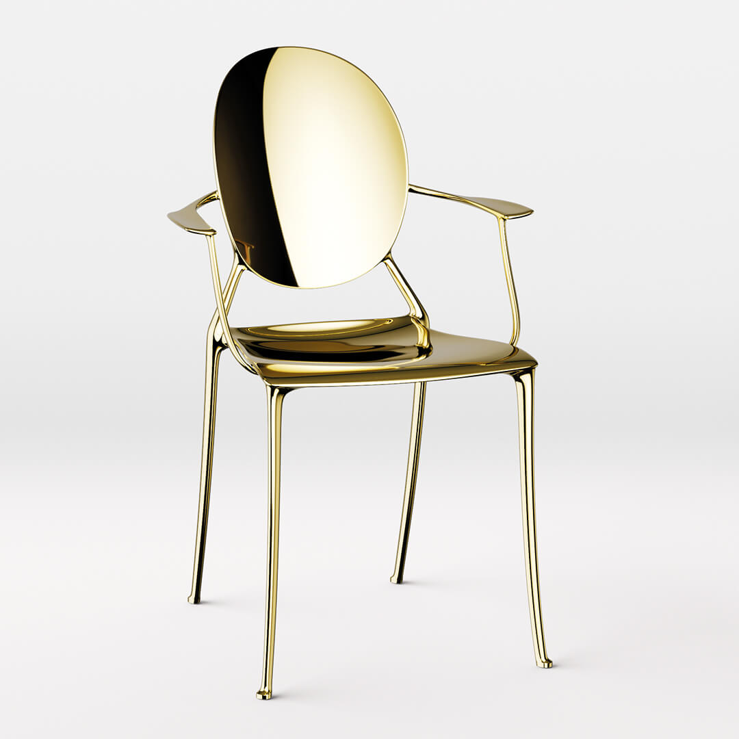 MISS DIOR, THE MEDALLION CHAIR IMAGINED BY PHILIPPE STARCK