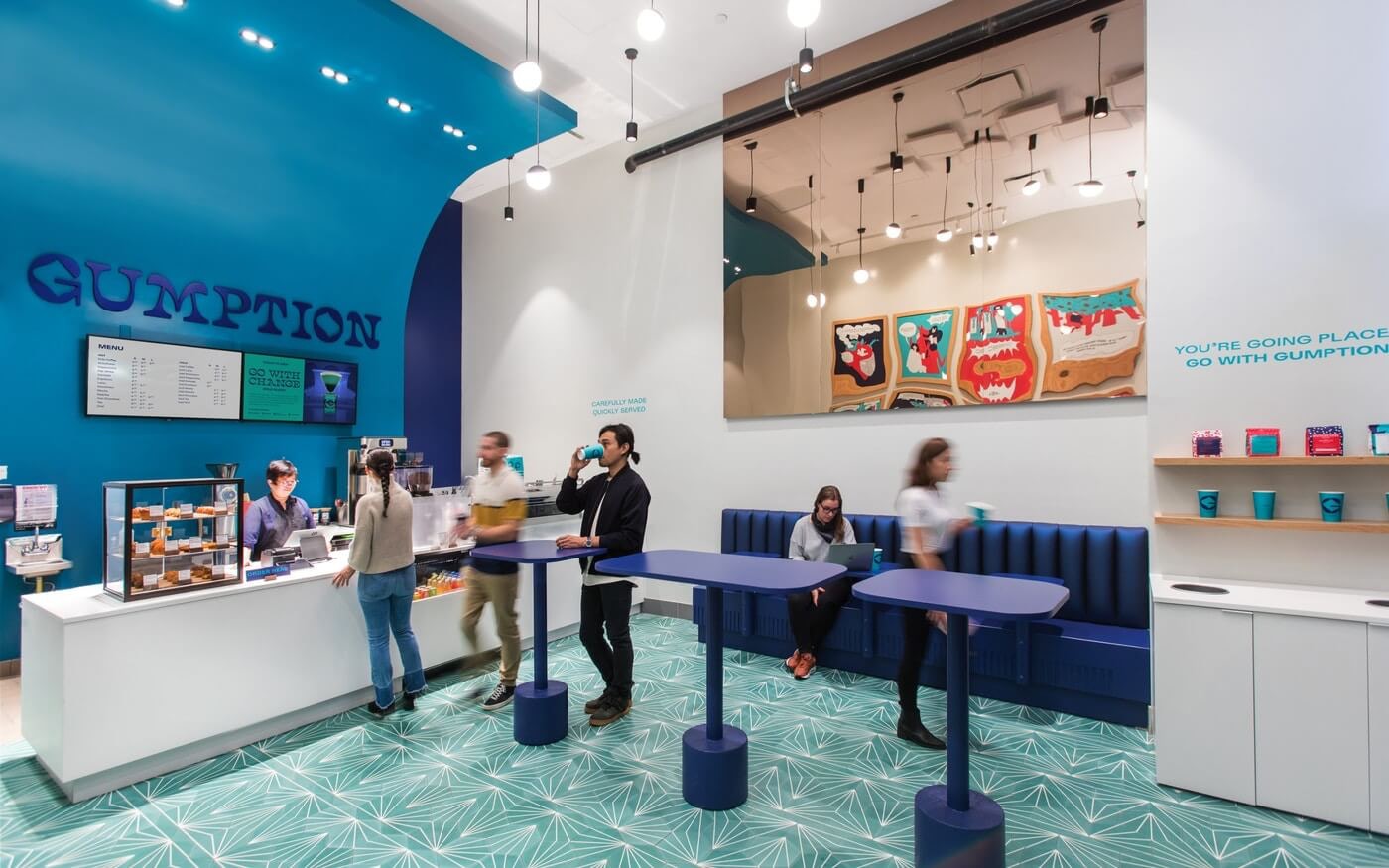 Designing the Gumption Coffee brand for the U.S. Retail Experience | Our Work | Lippincott