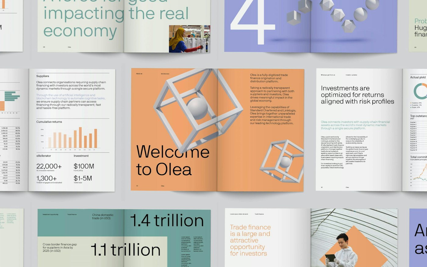 Olea | A fintech brand that empowers sustainable trade - Lippincott