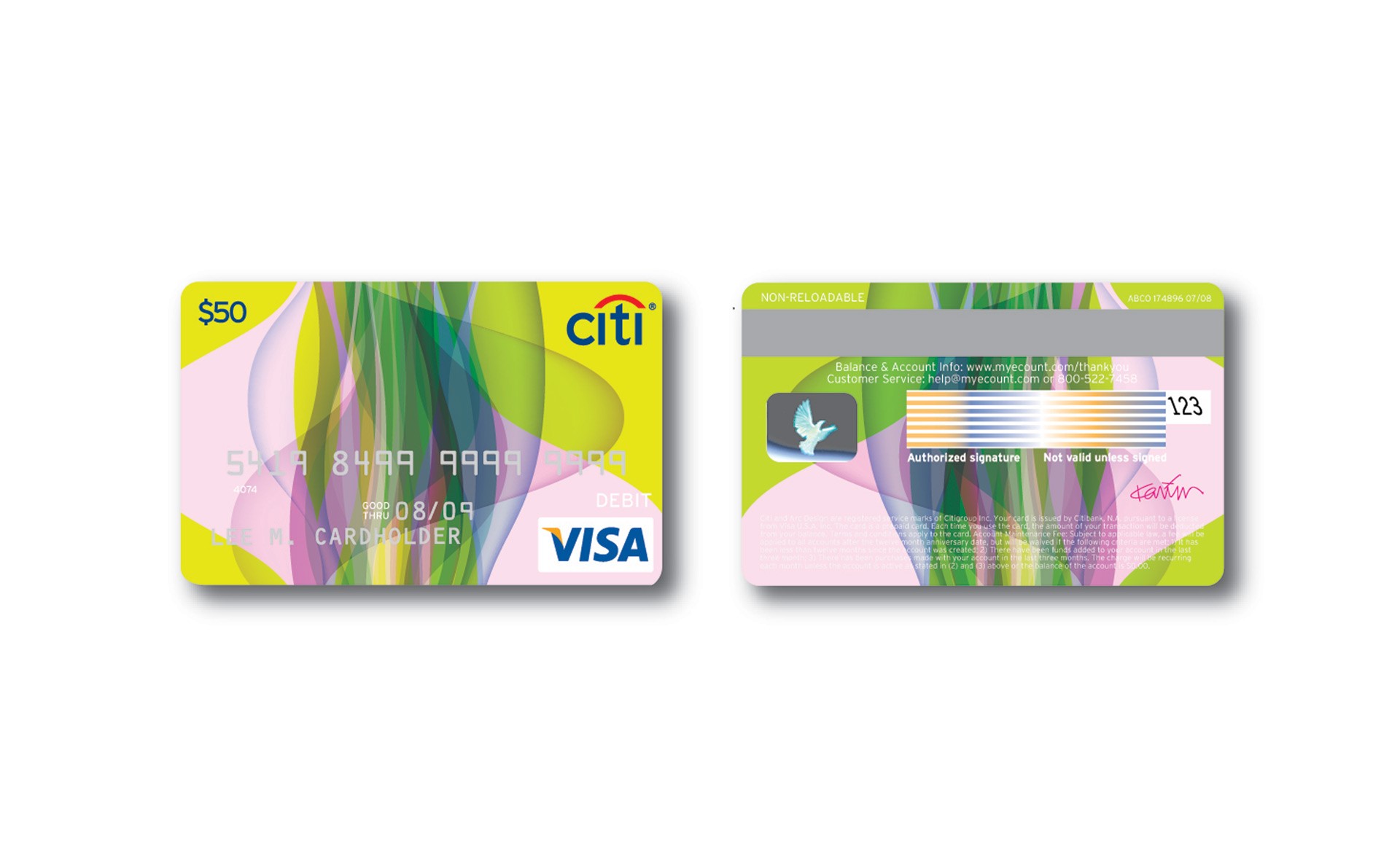 Citi ThankYou Stored Value Card