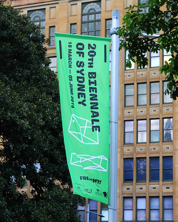 New Logo and Identity for 20th Biennale of Sydney by For the People