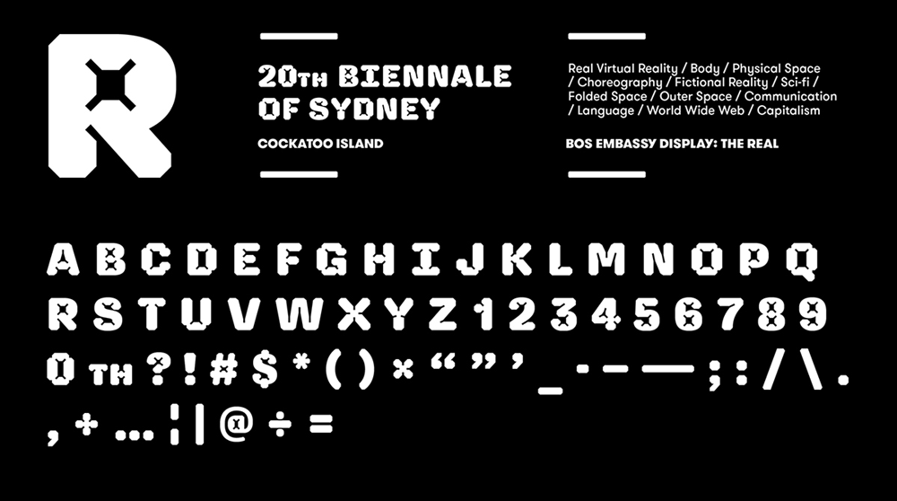 New Logo and Identity for 20th Biennale of Sydney by For the People