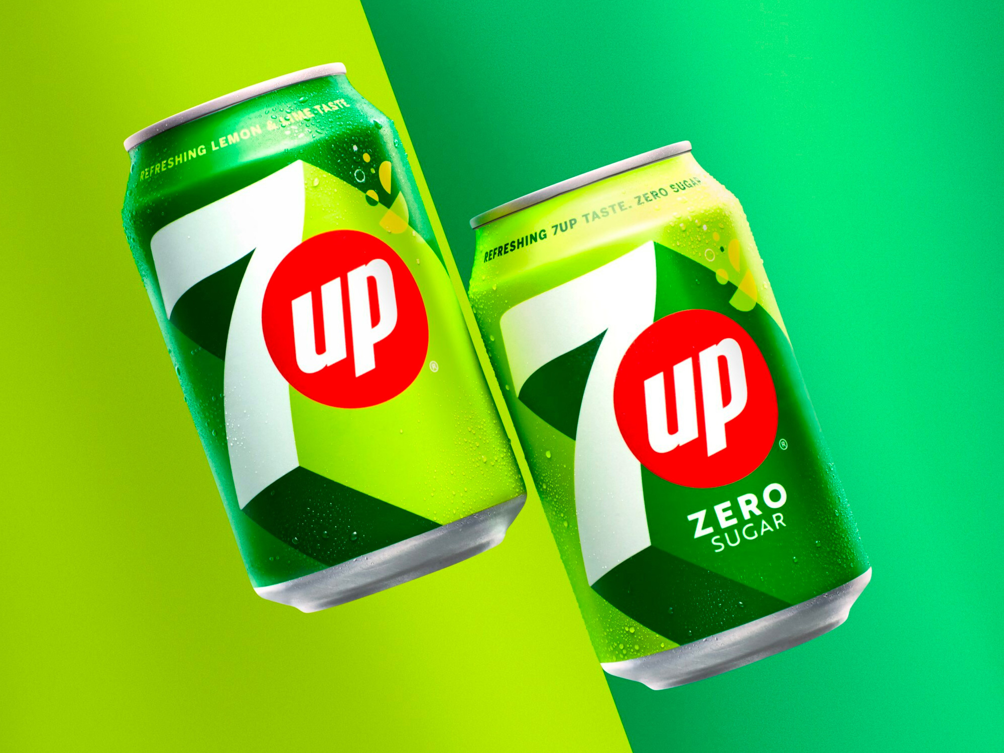 New Packaging for 7up done In-house