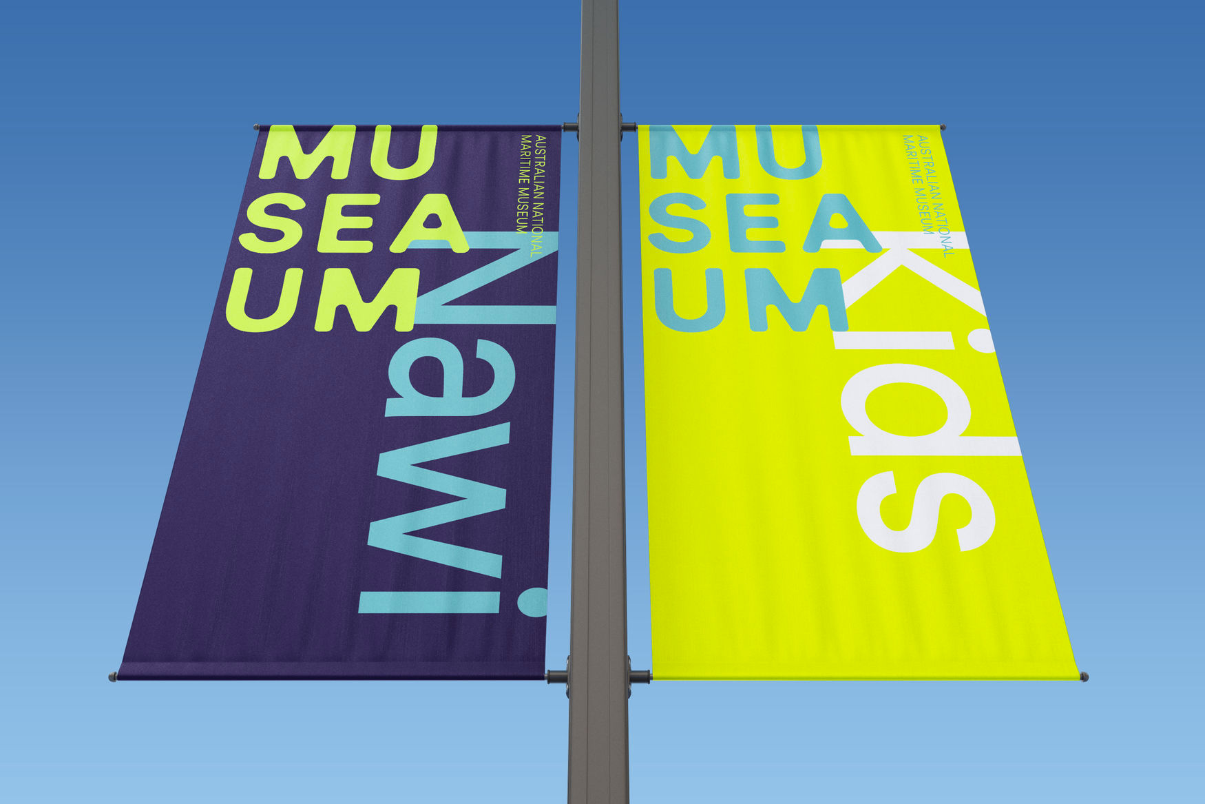 New Logo and Identity for Australian National Maritime Museum by Frost*