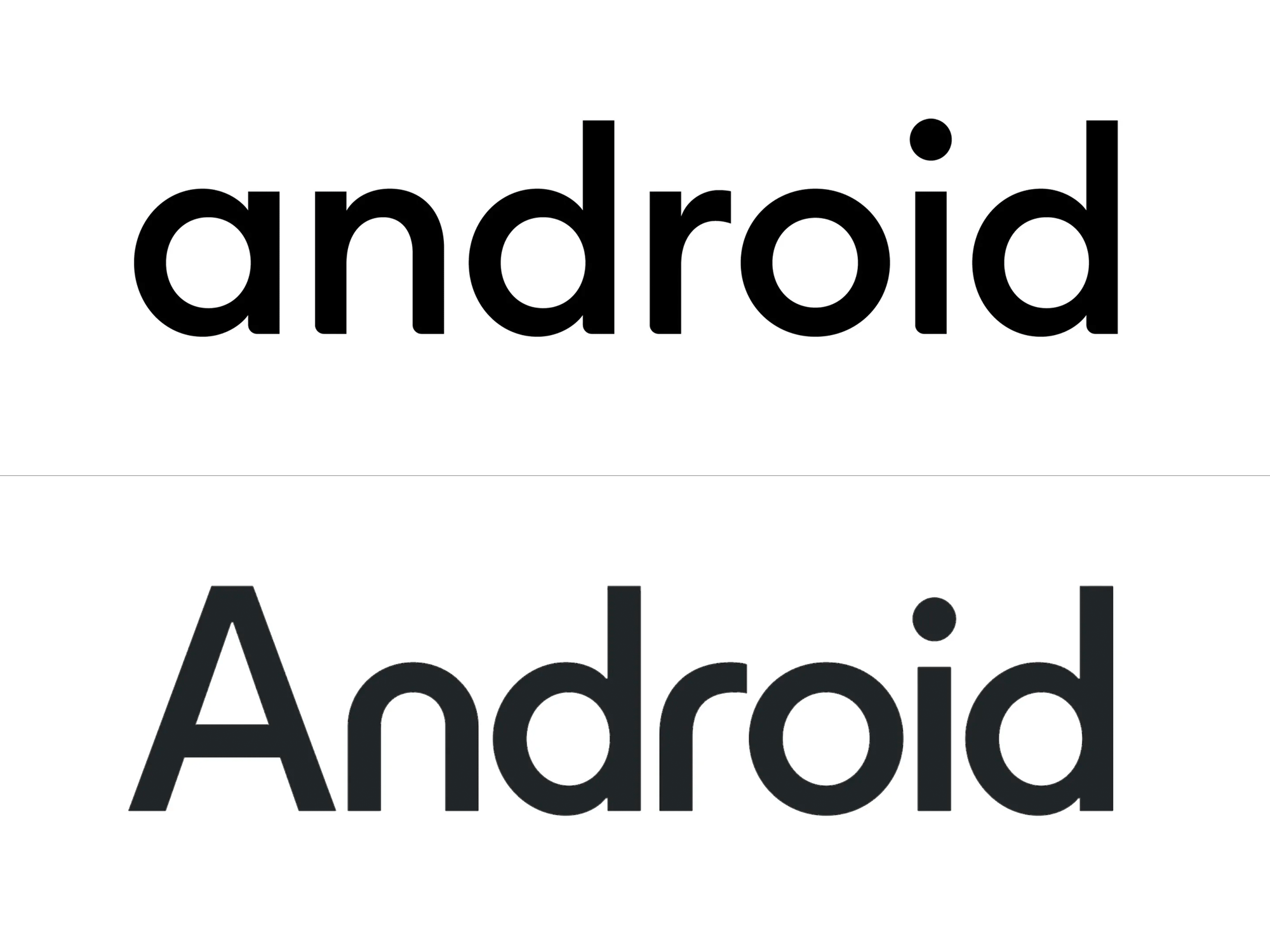 New Logo for Android done In-house