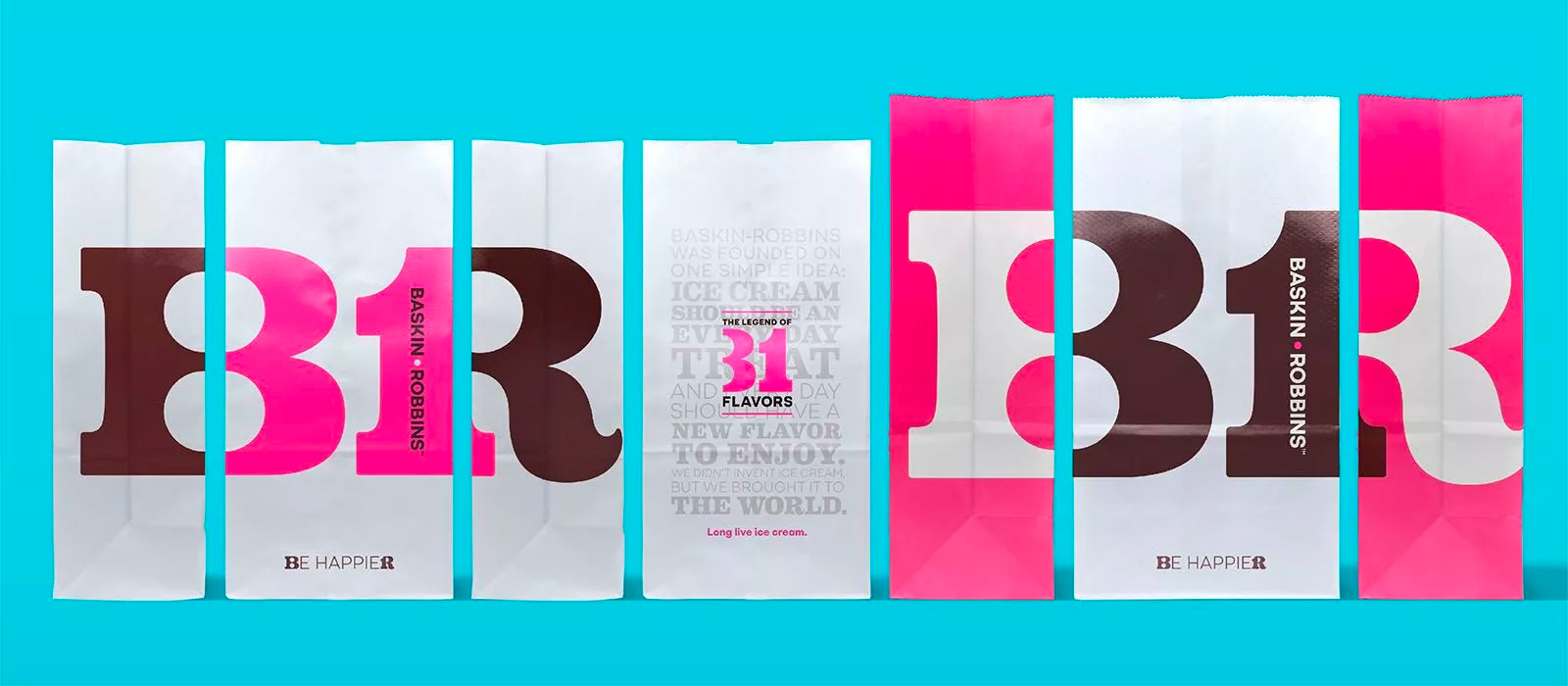 New Logo and Identity for Baskin Robbins by ChangeUp