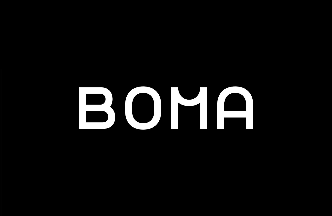 New Logo and Identity for BOMA by Papanapa