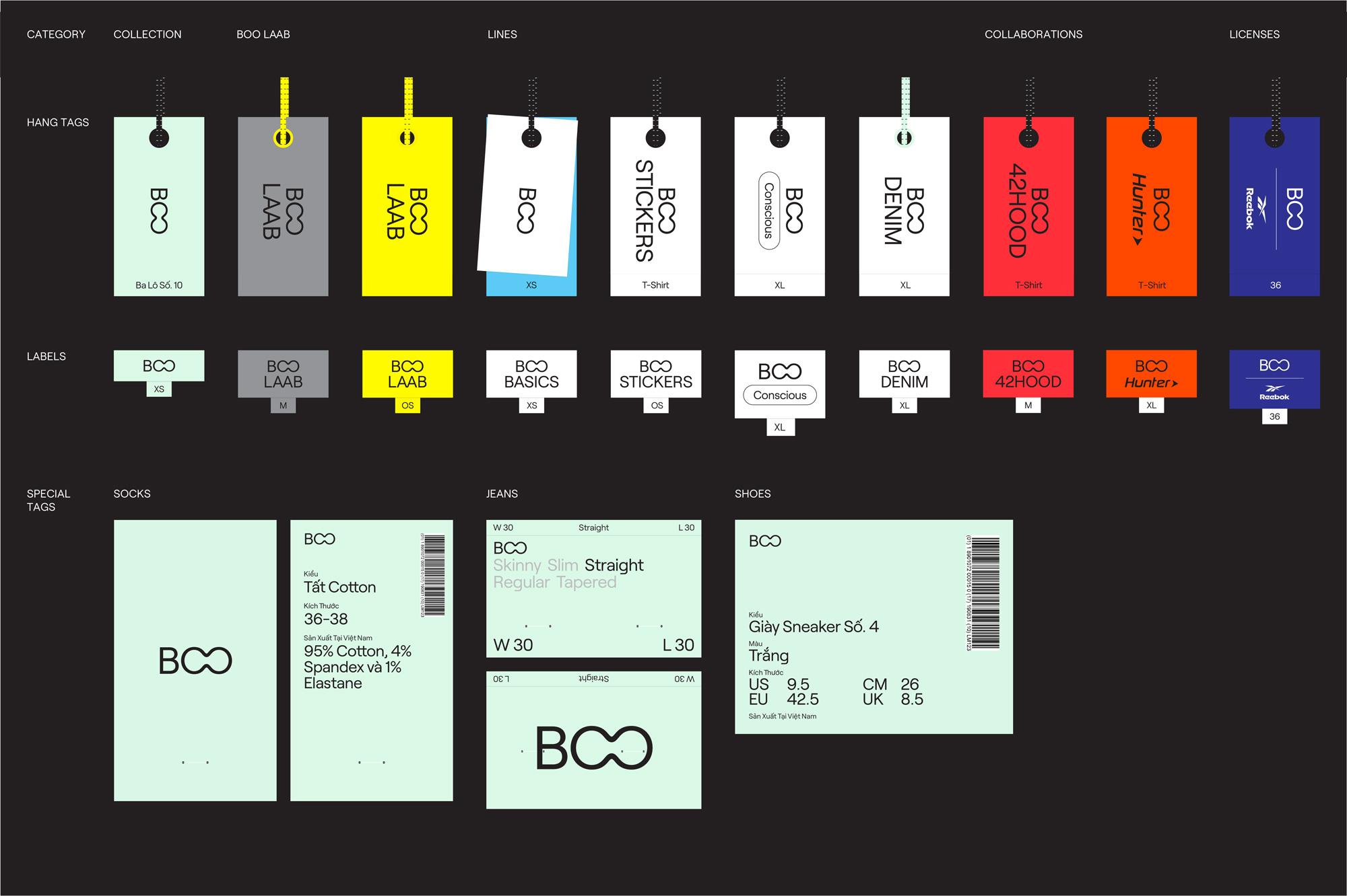 New Logo and Identity for BOO by Rice