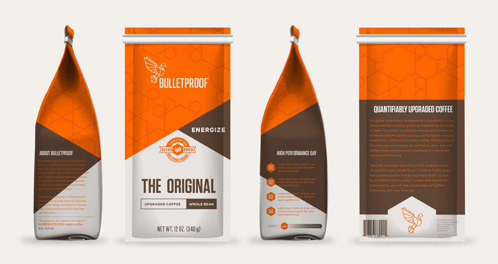 New Logo, Identity, and Packaging for Bulletproof by Emblem