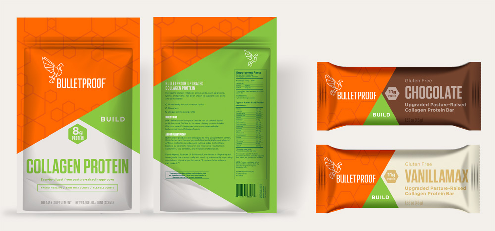 New Logo, Identity, and Packaging for Bulletproof by Emblem