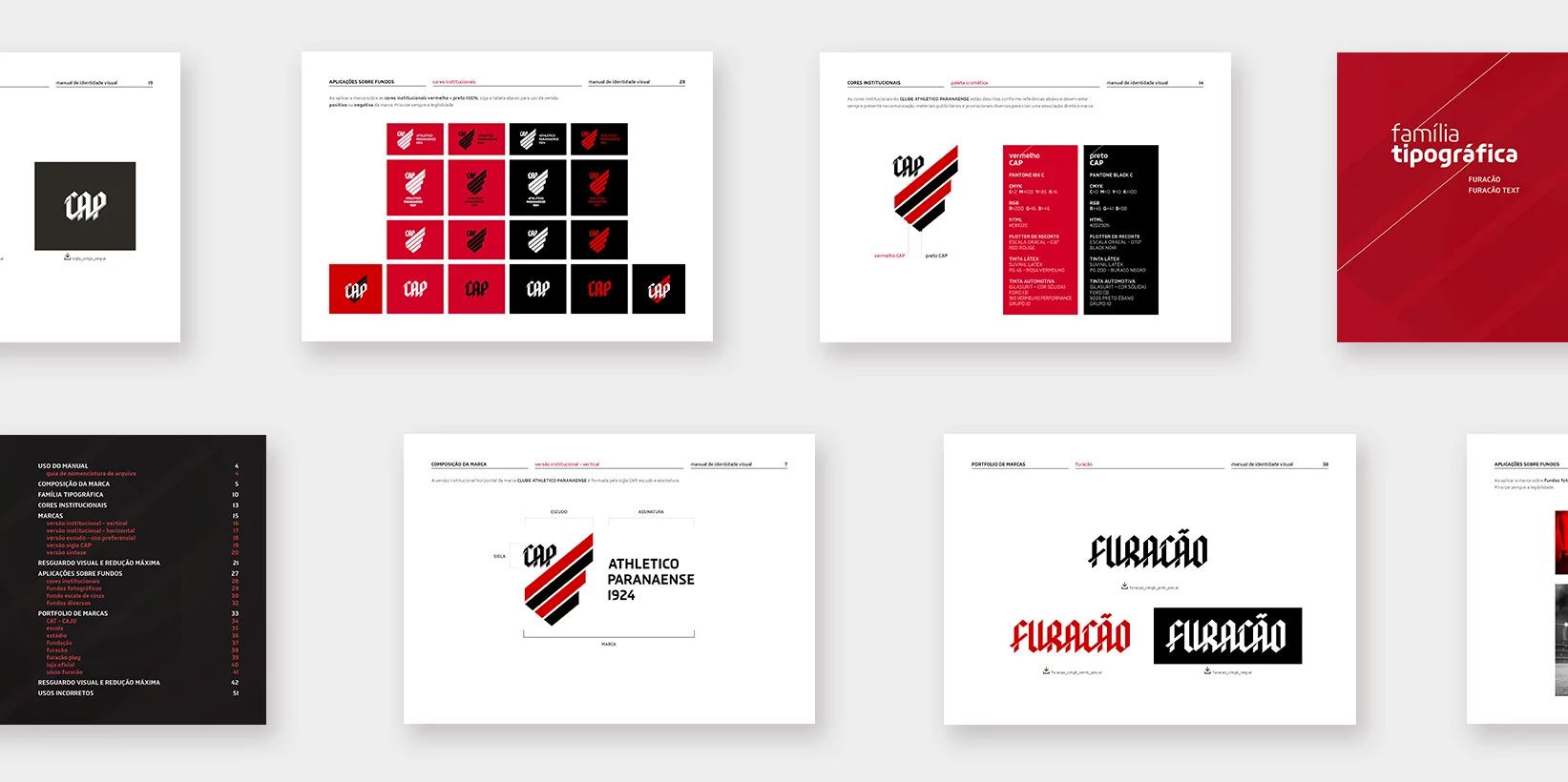 New Logo and Identity for Club Athletico Paranaense by Oz