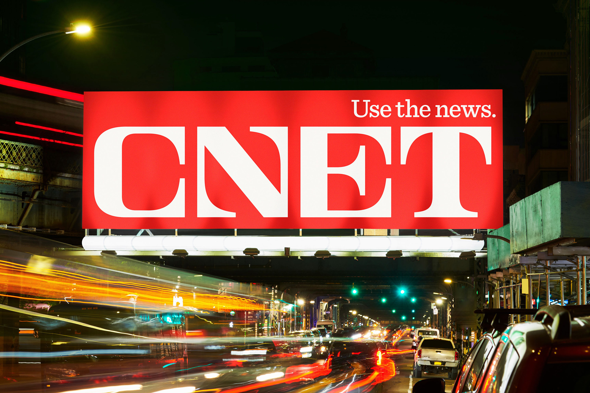 New Logo and Identity for CNET by COLLINS