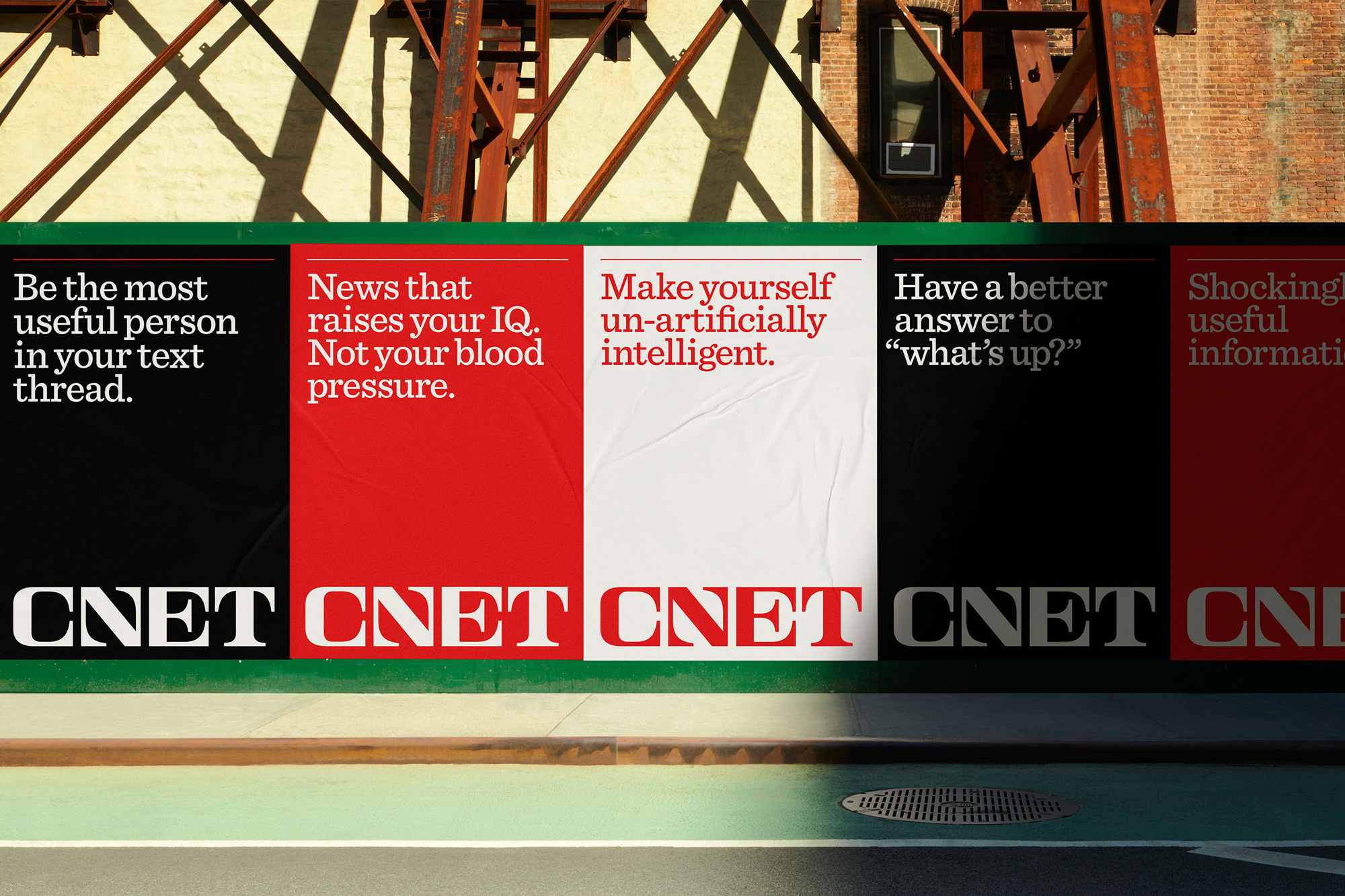 New Logo and Identity for CNET by COLLINS