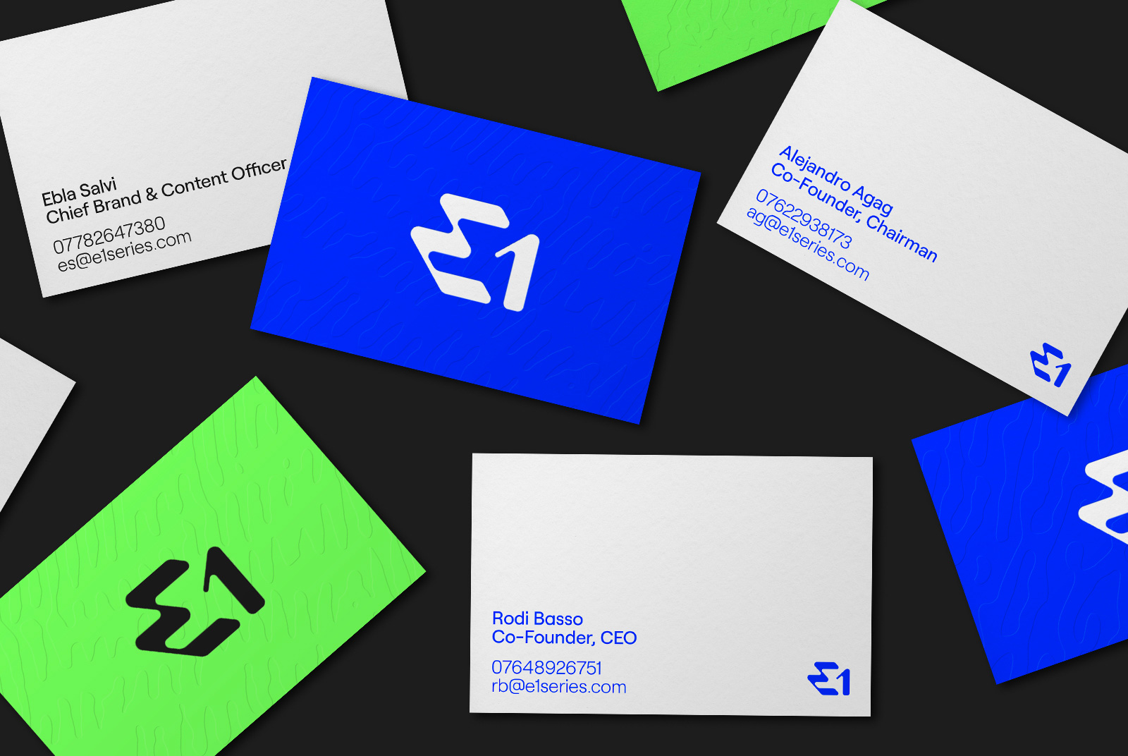 New Logo and Identity for E1 by Mother Design