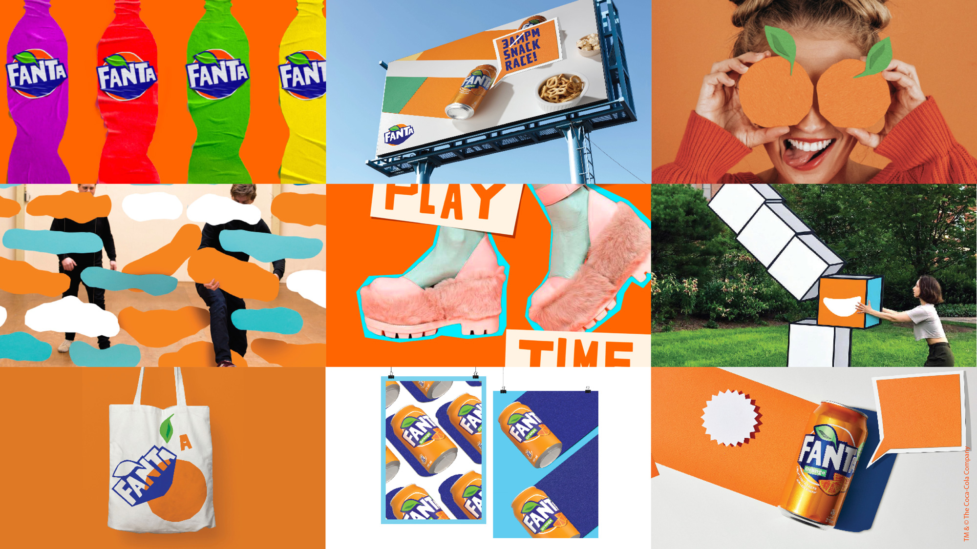 New Logo, Identity, and Packaging for Fanta by Jones Knowles Ritchie and In-house