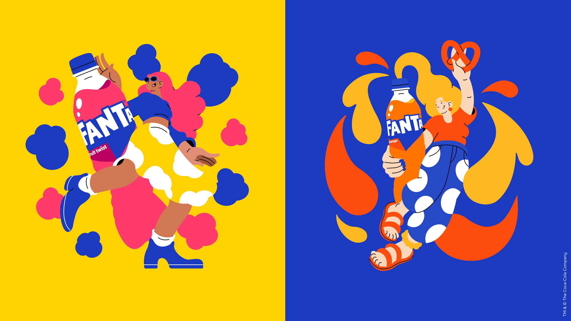 New Logo, Identity, and Packaging for Fanta by Jones Knowles Ritchie and In-house