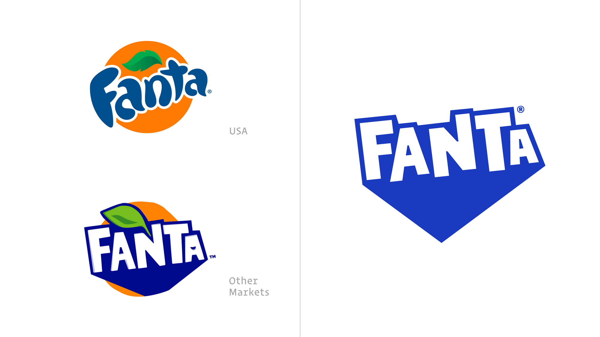 New Logo, Identity, and Packaging for Fanta by Jones Knowles Ritchie and In-house