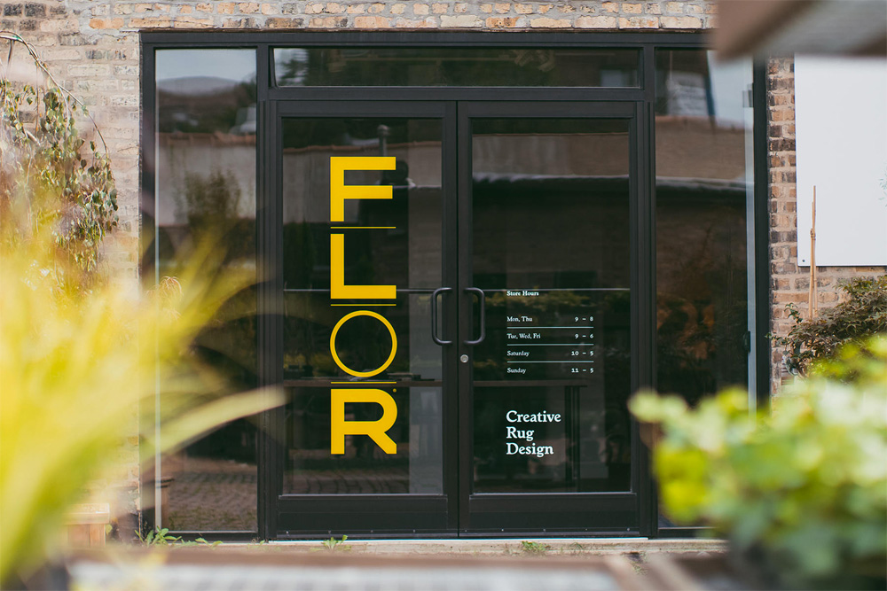 New Logo and Identity for FLOR by Firebelly