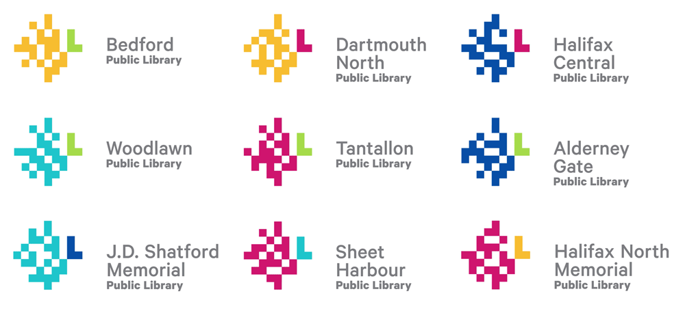 New Logo and Identity for Halifax Public Libraries by Breakhouse