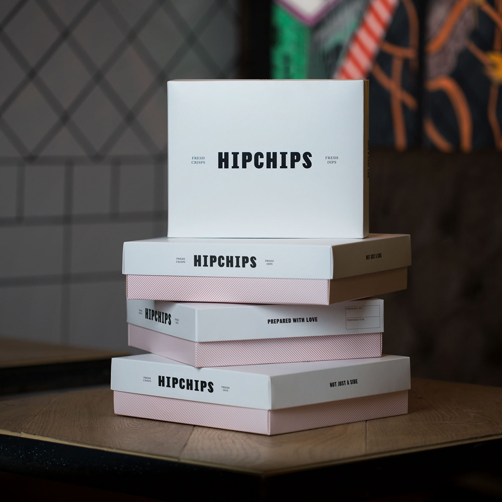 New Logo and Identity for Hipchips by Ragged Edge