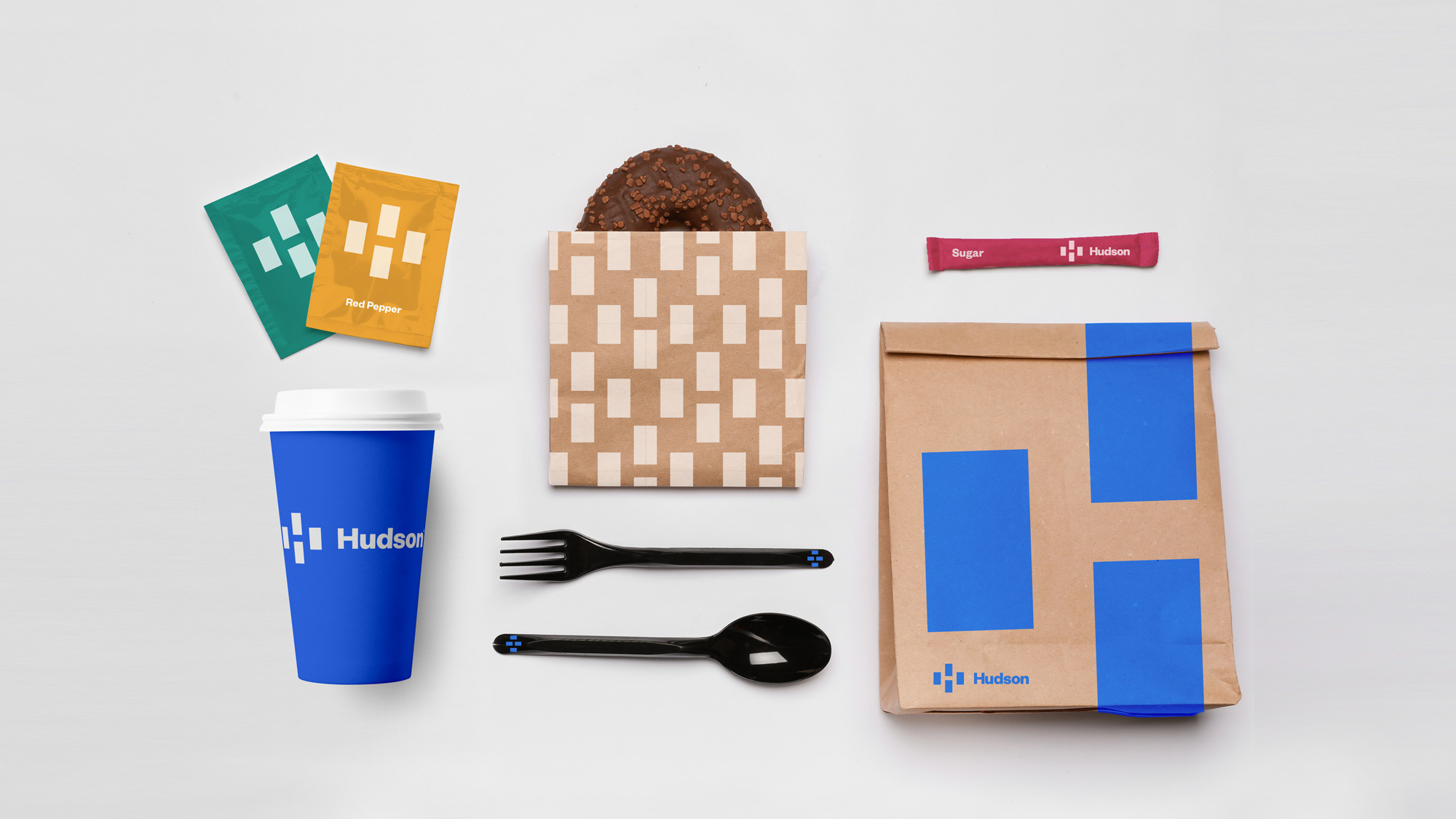 New Logo and Identity for Hudson by Siegel+Gale