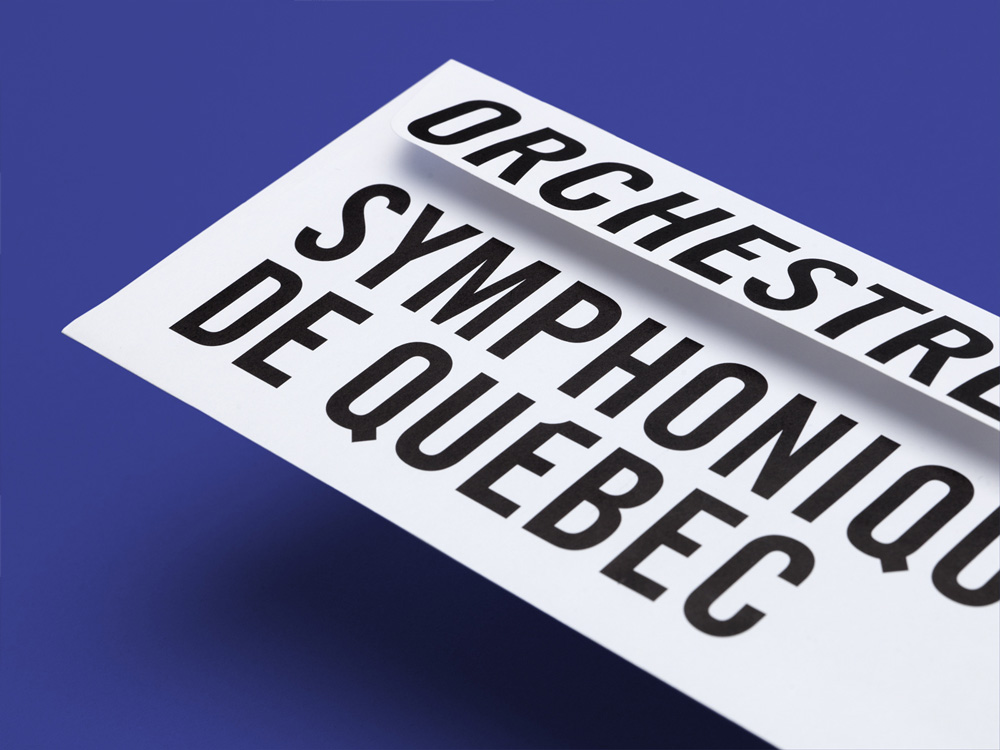 New Logo and Identity for Orchestre Symphonique de Québec by lg2