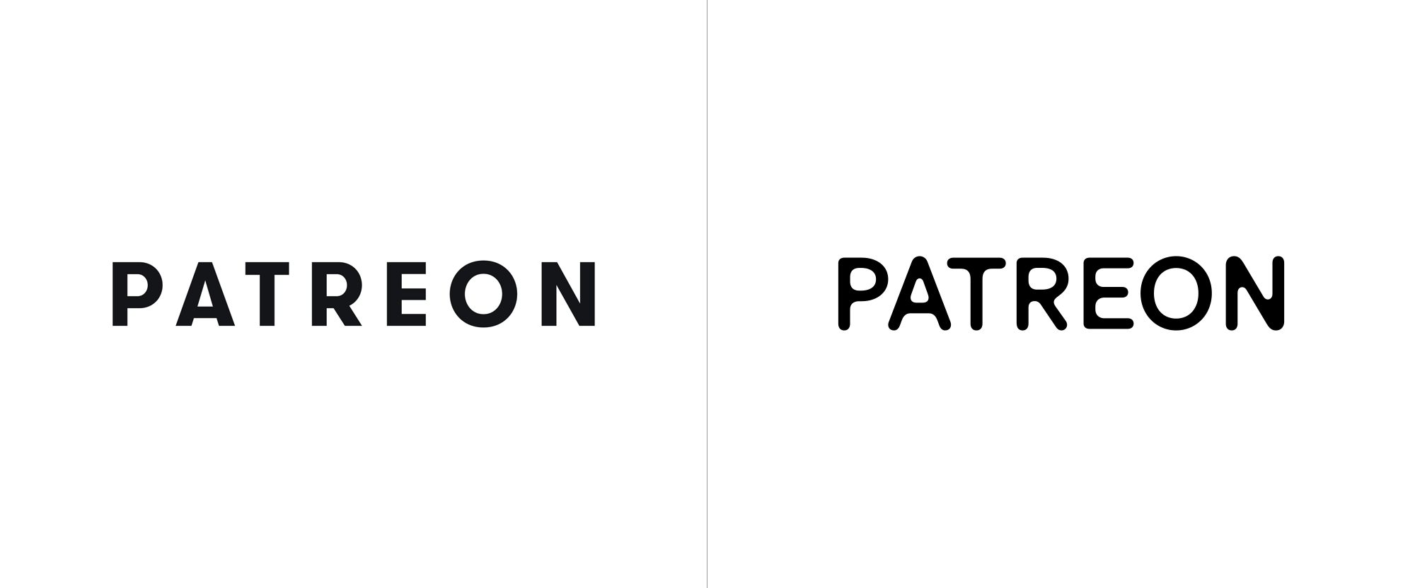 New Logo and Identity for Patreon Done In-house and Wolff Olins