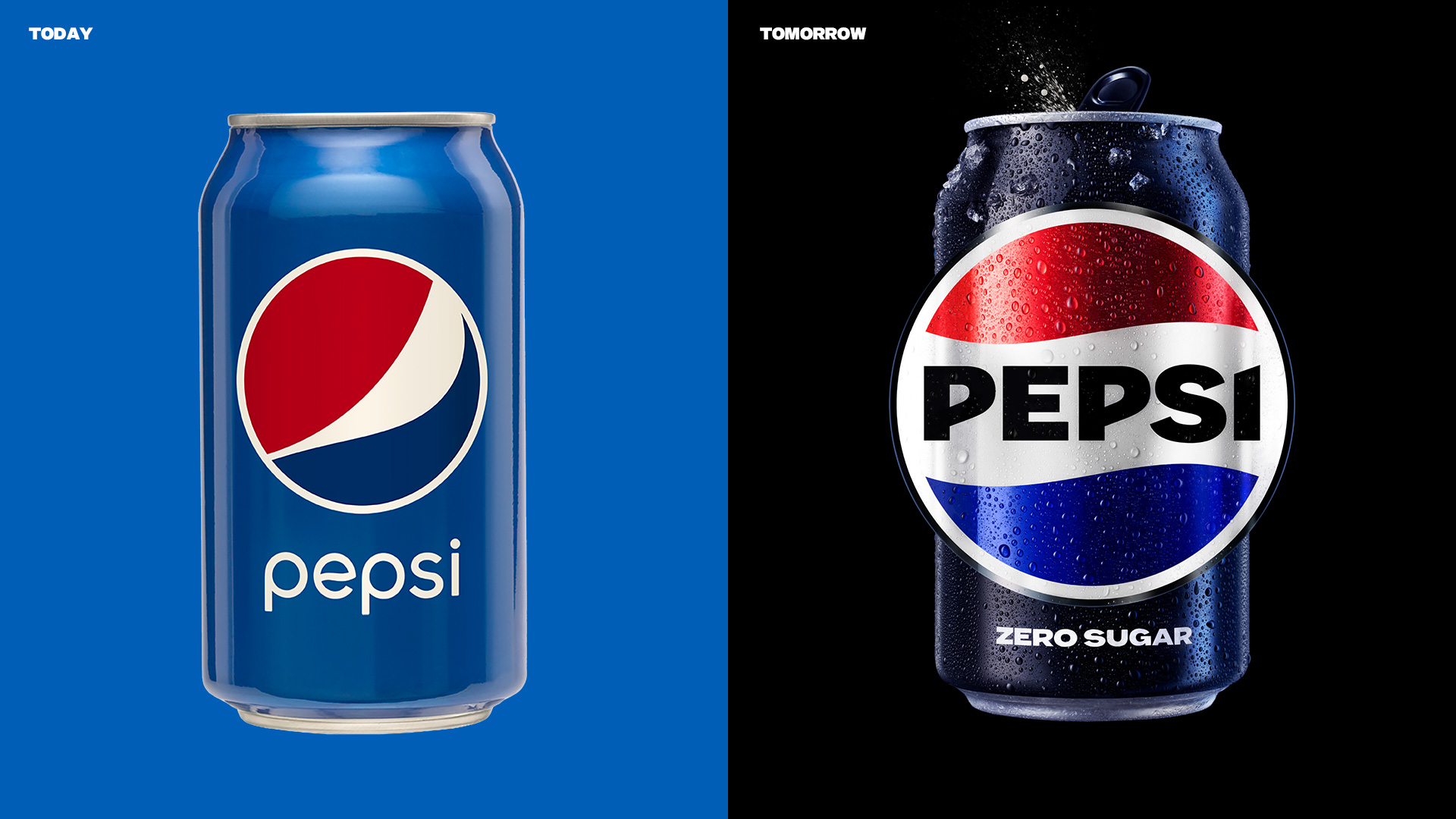 New Logo, Identity, and Packaging for Pepsi done In-house