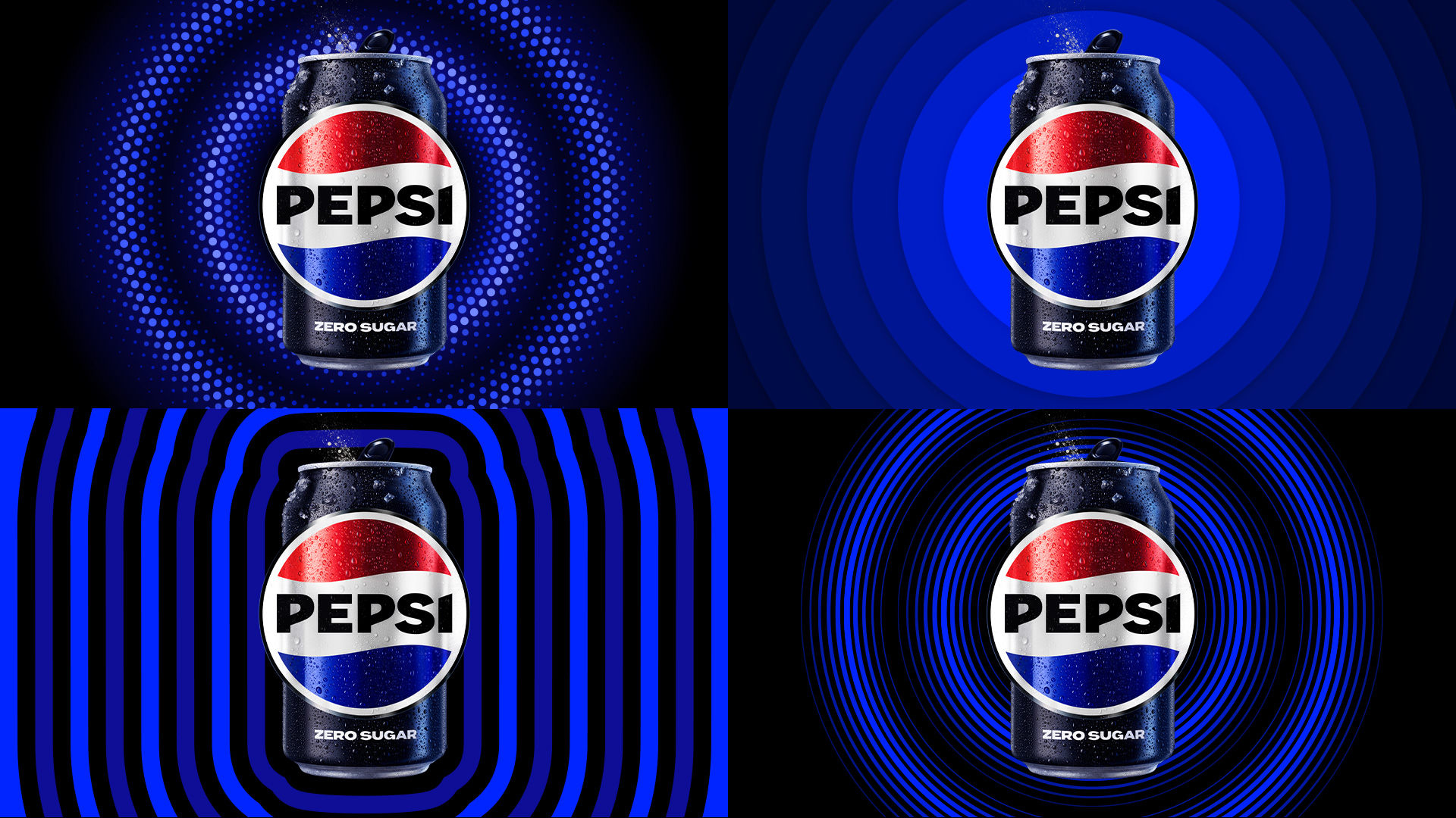 New Logo, Identity, and Packaging for Pepsi done In-house