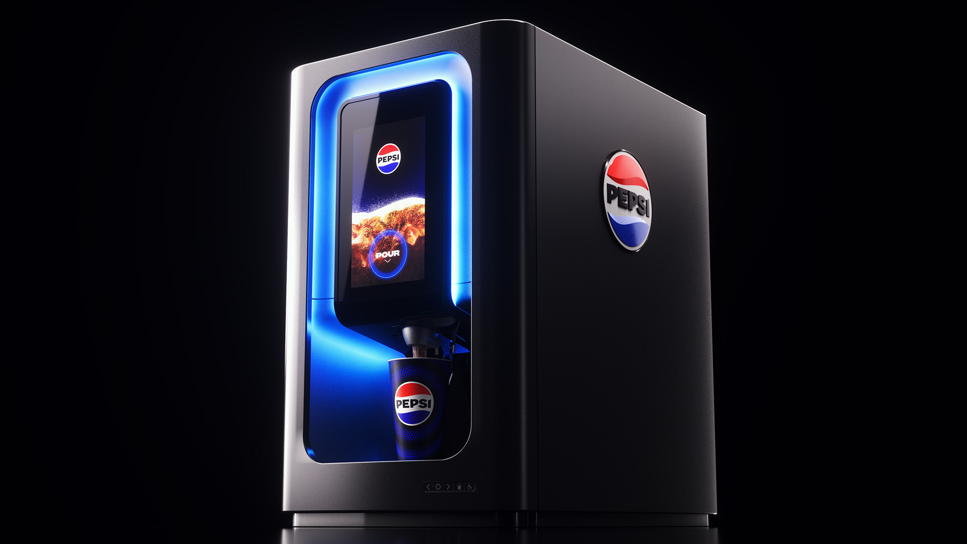 New Logo, Identity, and Packaging for Pepsi done In-house