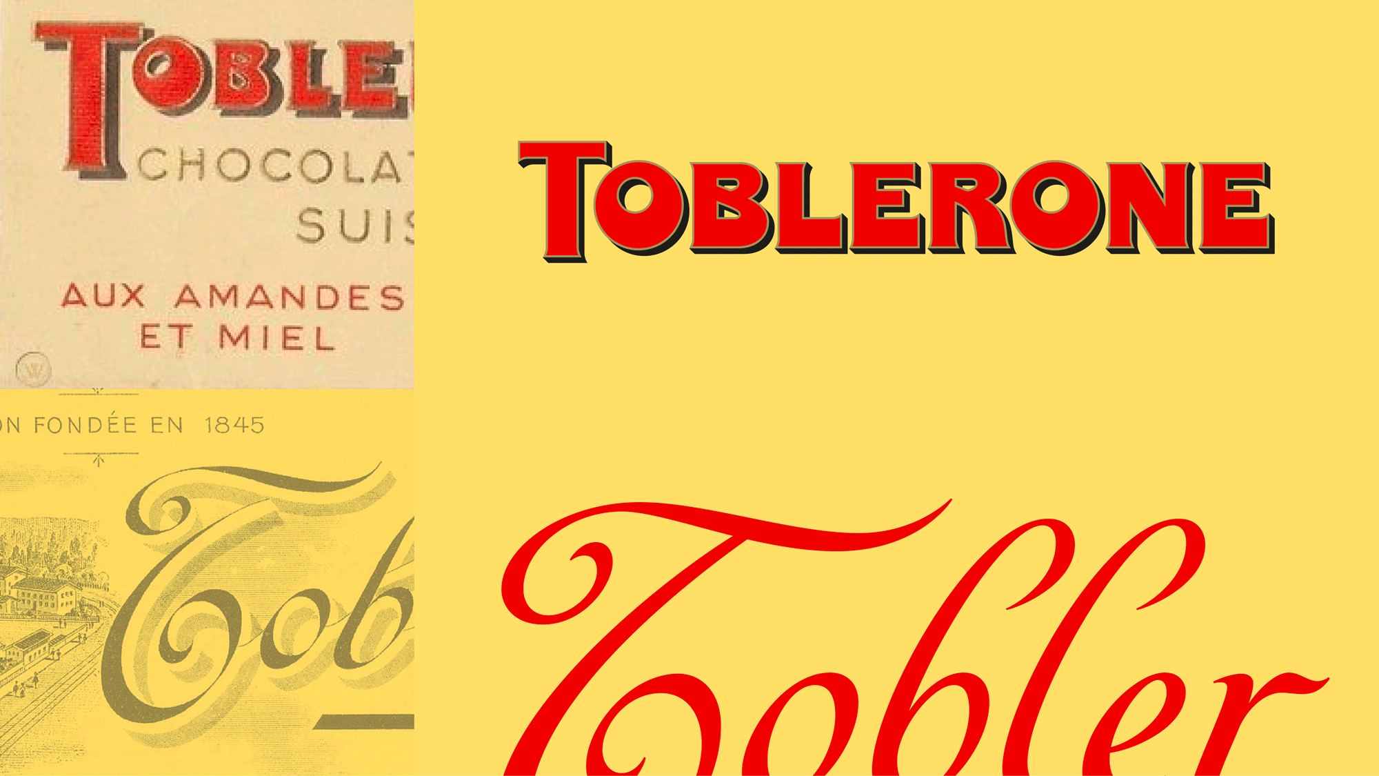 New Logo, Identity, and Packaging for Toblerone by Bulletproof