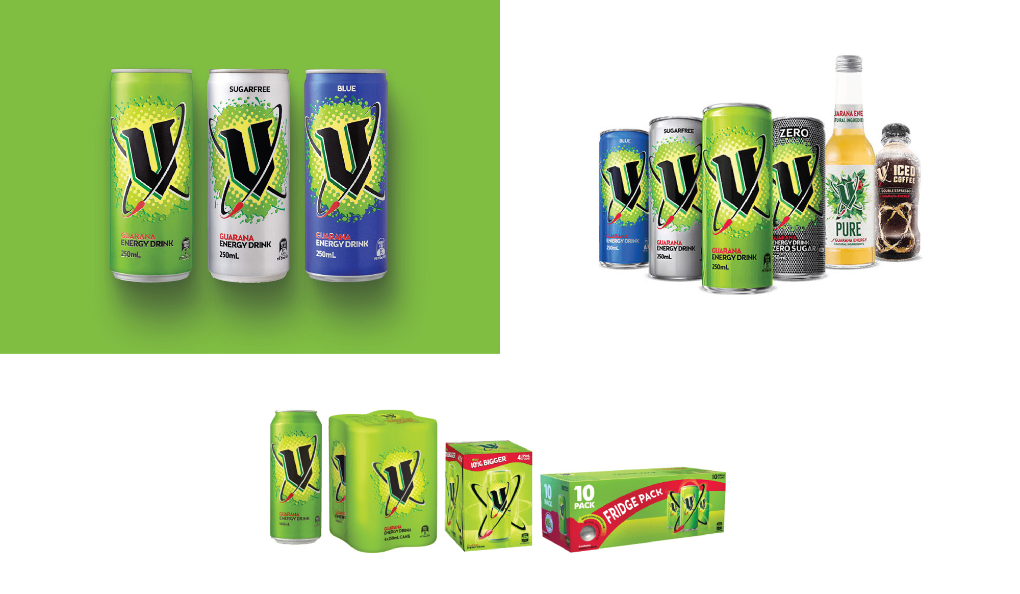 New Logo, Identity, and Packaging for V by Audsley Designs and TBMC