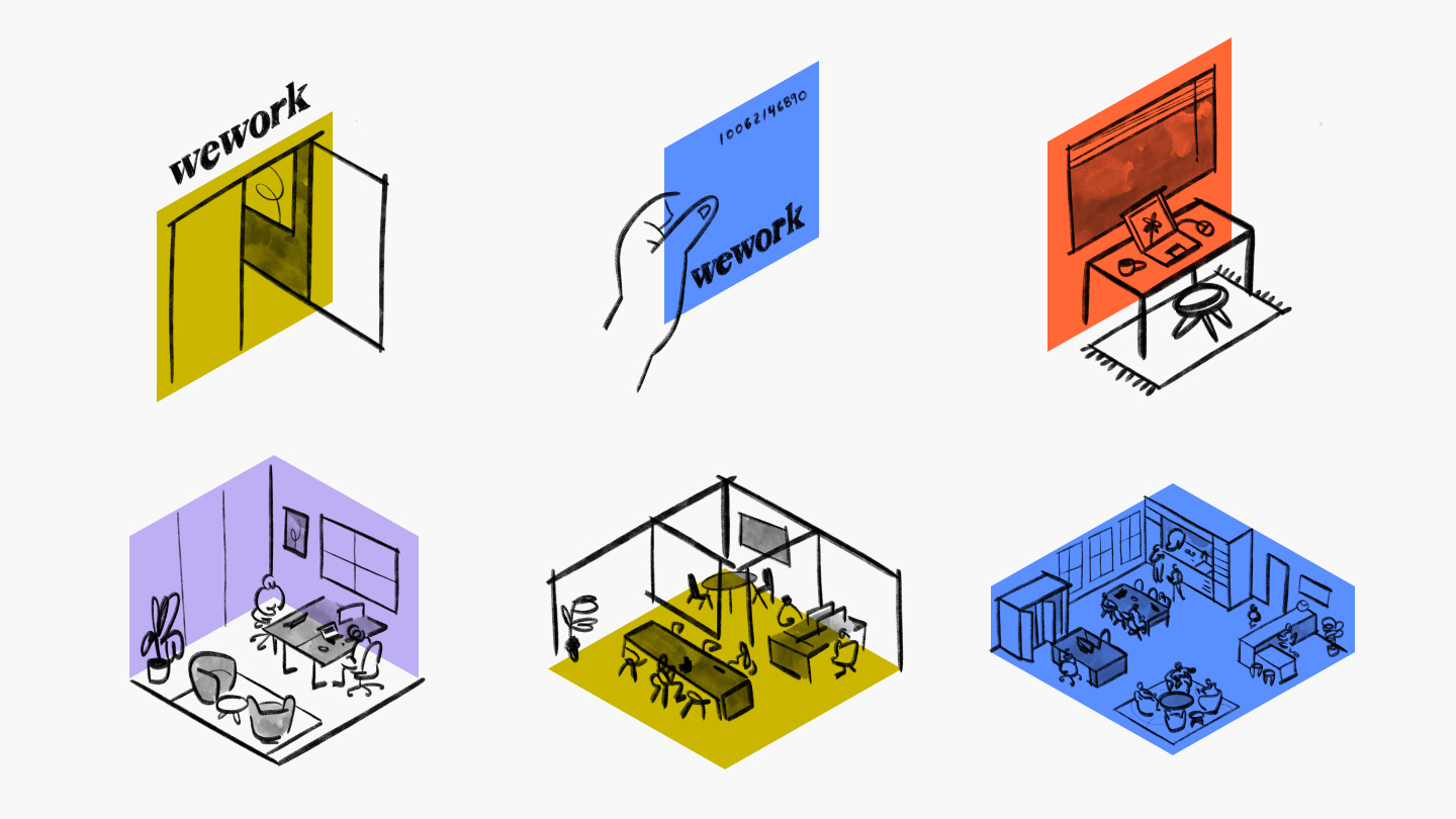 New Logo and Identity for WeWork by Franklyn