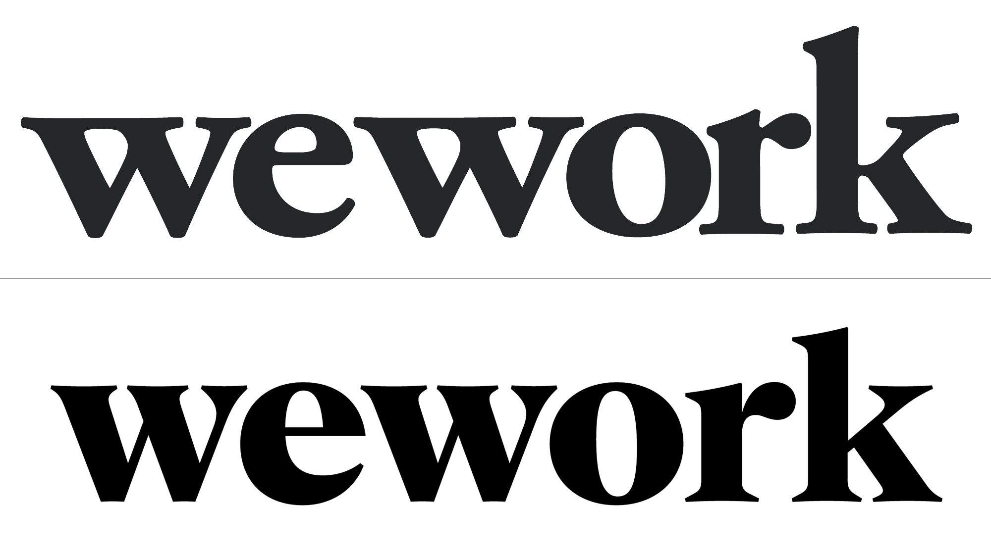 New Logo and Identity for WeWork by Franklyn